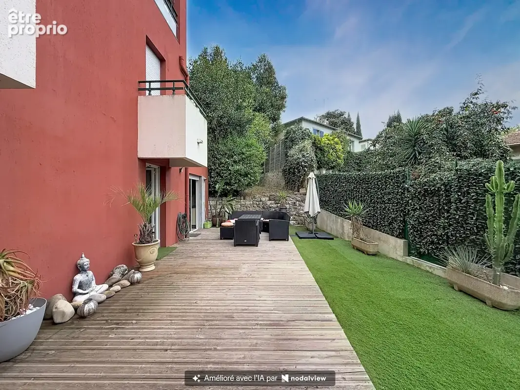 Exclusivité   vence   appartement 2 pièces avec jardin de 115 m2, parking et cave - photo 5