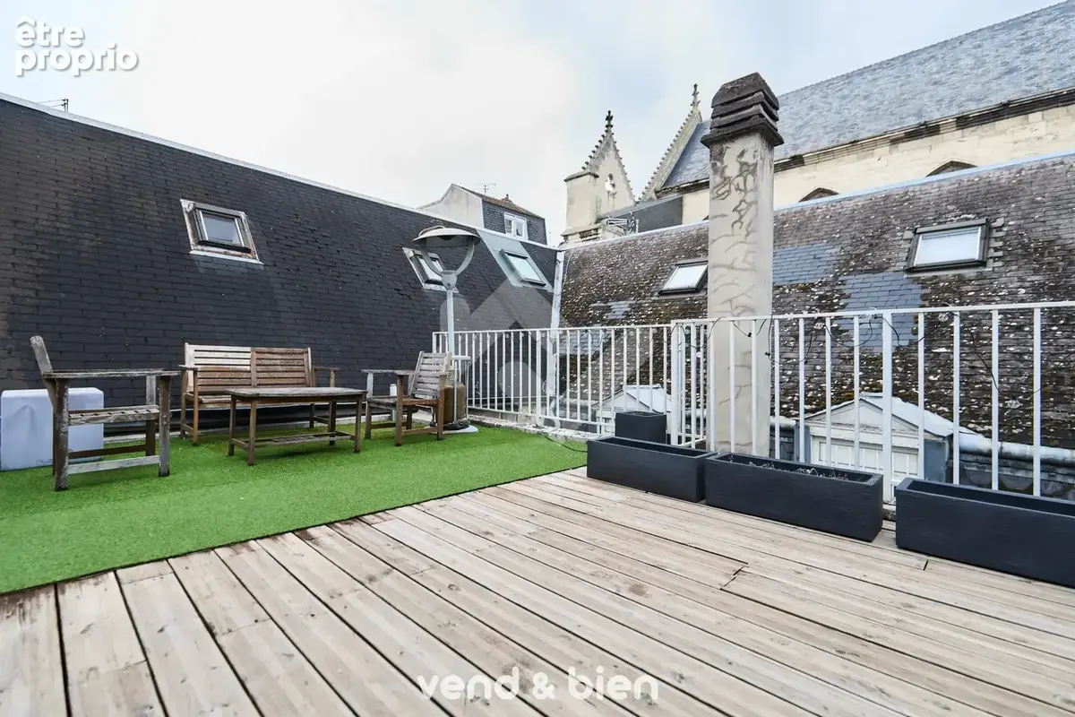 Appart cosy T3 avec terrasse au cœur de Reims - photo 2