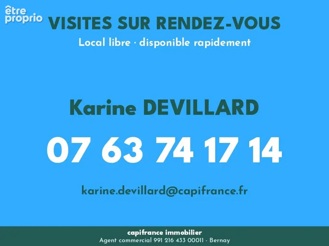 Local commercial 135 m² – vendu libre – brionne – emplacement n°1 - photo 13