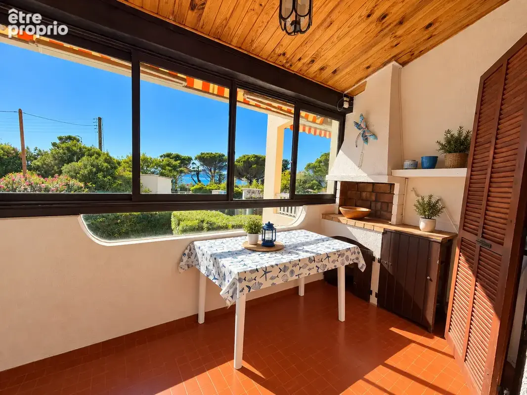 Rare duplex agay, face à la plage de la baumette  vue mer - photo 2