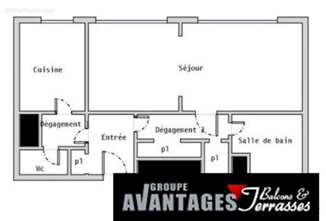Appartement à PARIS-15E