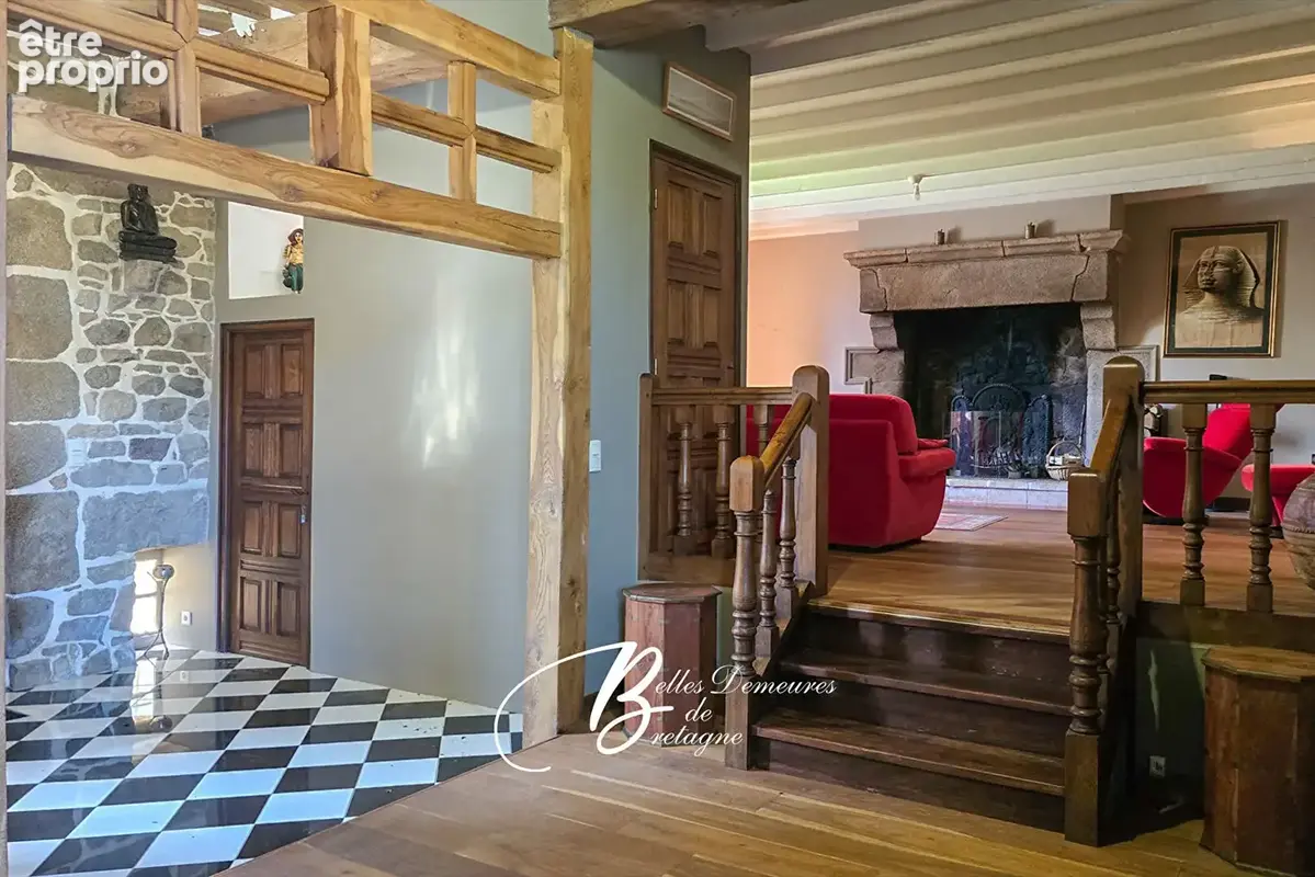 A vendre Manoir du XVIe siècle avec chambres d'hôtes et piscine Saint Brieuc - photo 3