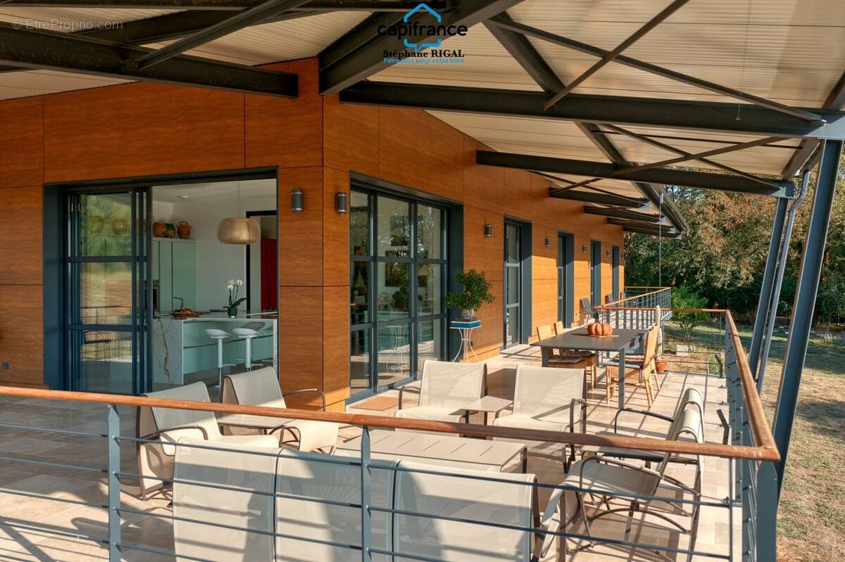 Propriete à vendre 10 pièces proche de VILLEREAL (47) de 500m2 habitables et de 3,85 ha de terrain - photo 5