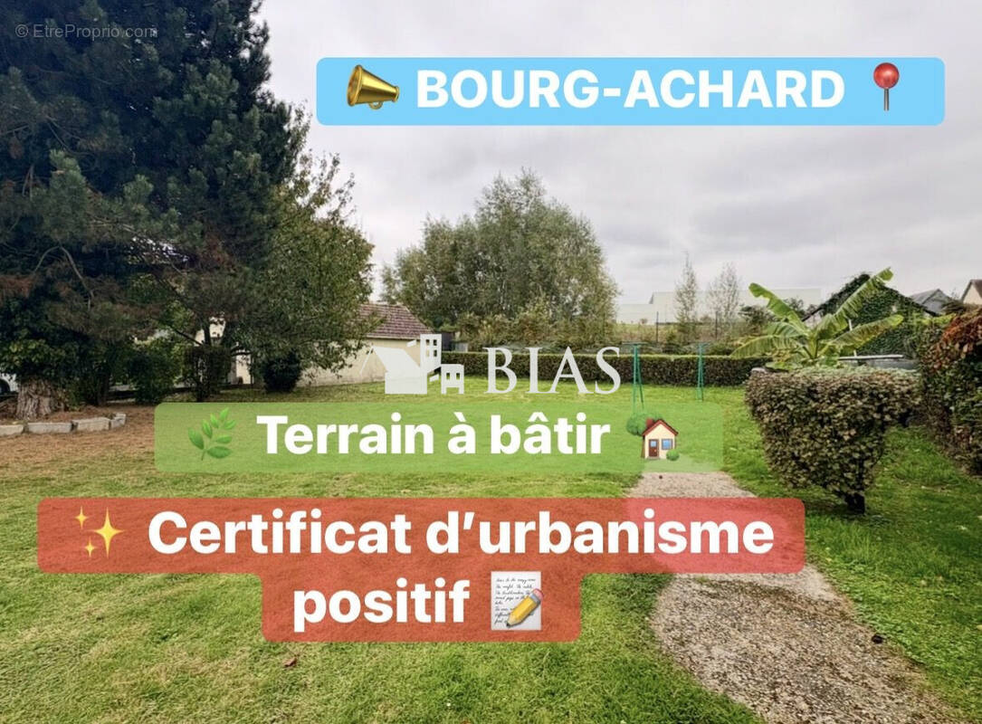 Terrain à BOURG-ACHARD