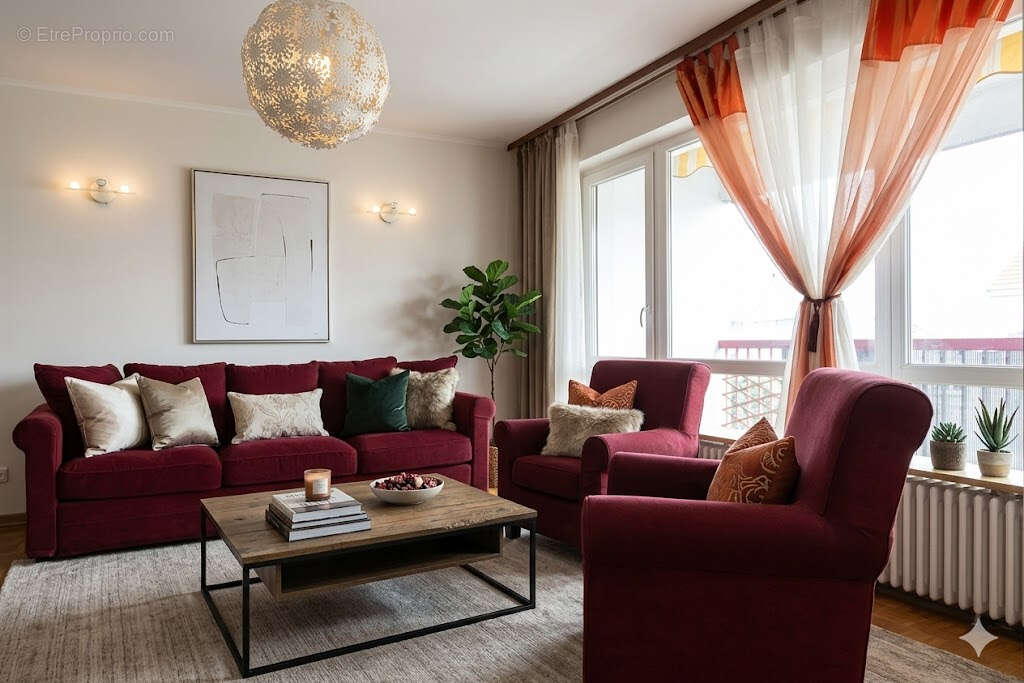 Appartement  4 pièces 77 m² avec loggia cave et garage à vendre à METZ SABLON - photo 2