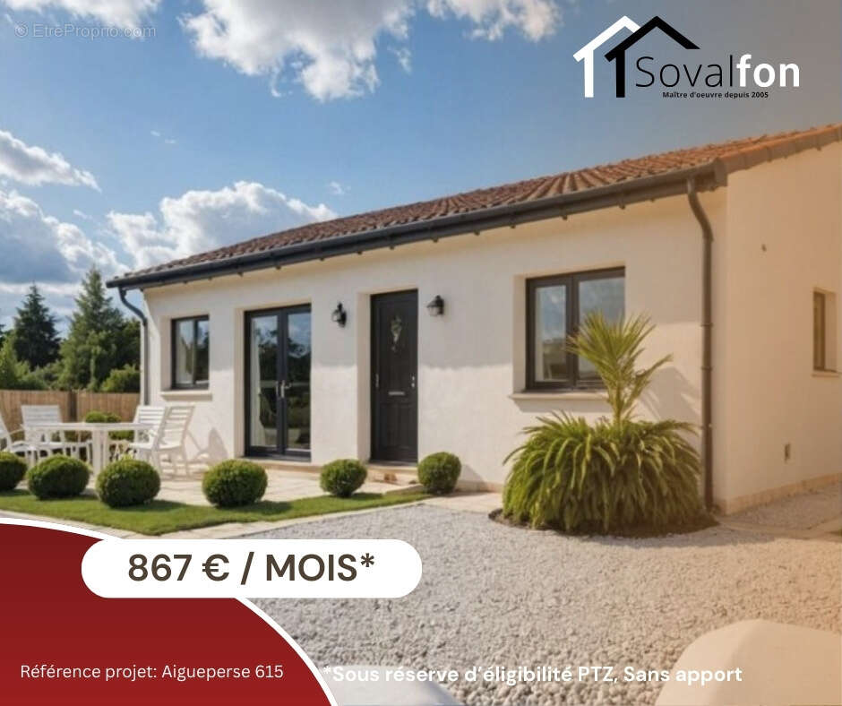 Maison à AIGUEPERSE