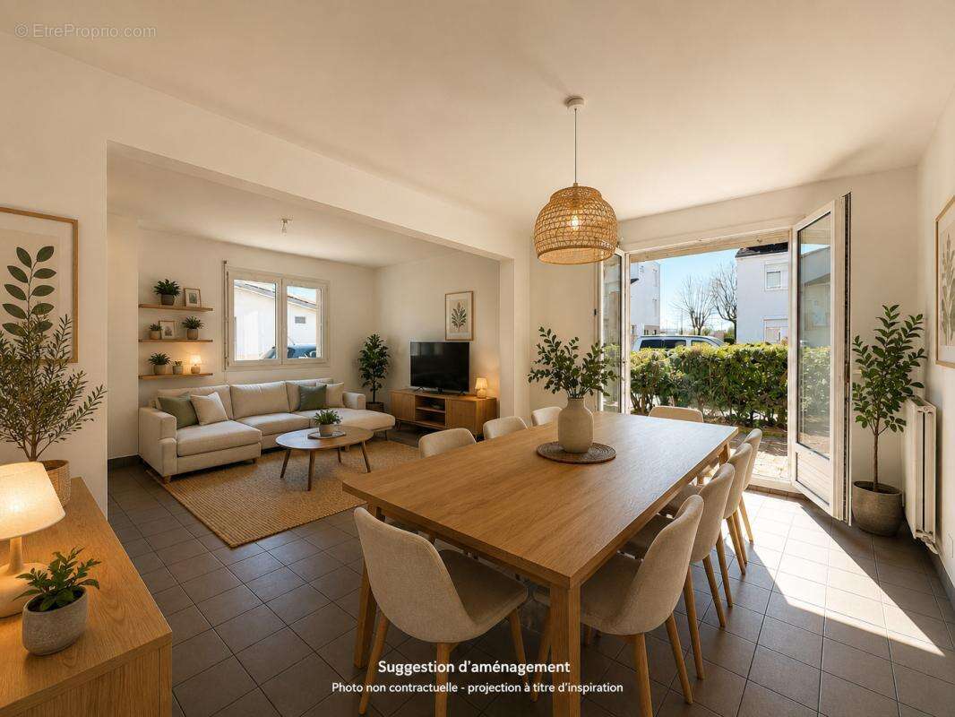 Appartement 5 pièces avec jardin et garage Bonson - photo 2