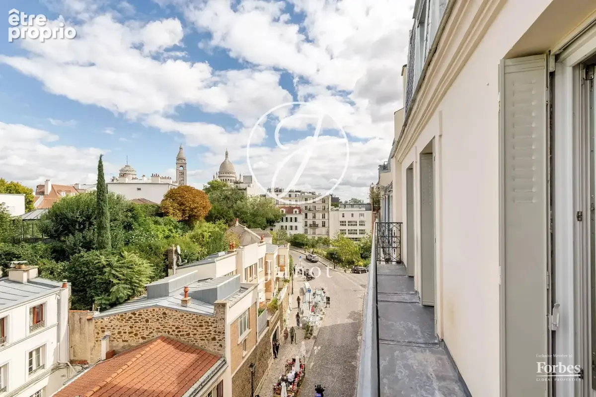 Paris 18e - MONTMARTRE / HAUT LEPIC - 2 pièces - 42,85m² Carrez - Balcon 4,37m² - Vues dégagées - photo 8