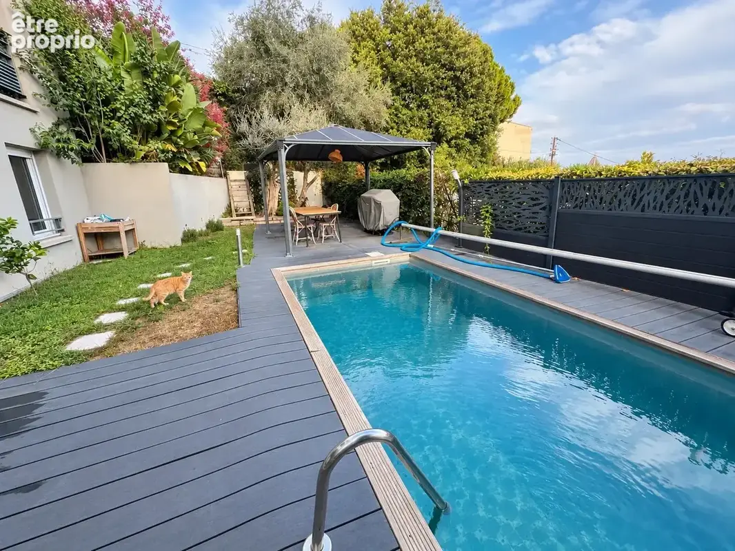 Cannes Vente 3P en RDJ avec piscine privative - photo 1
