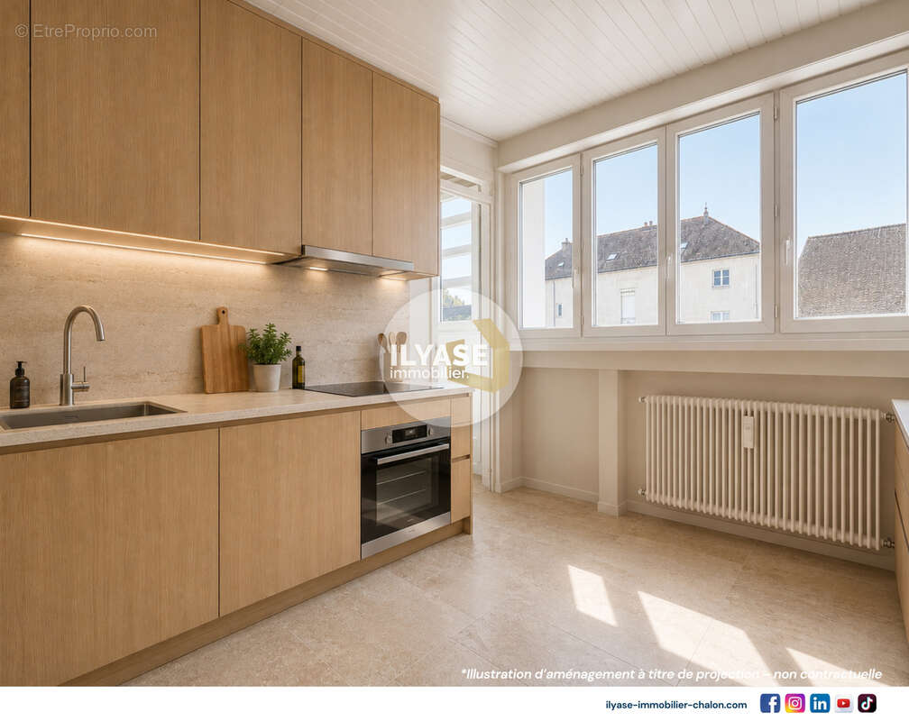 Appartement T3  2 CH  67m2 - photo 7