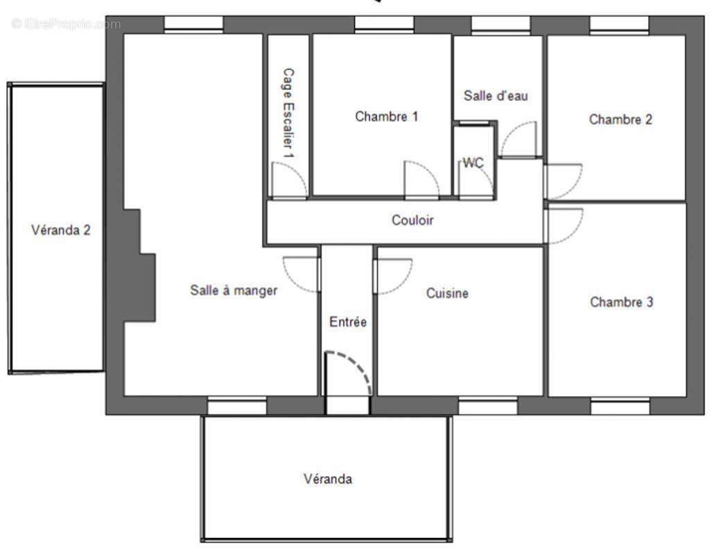 Maison à PLONEVEZ-DU-FAOU