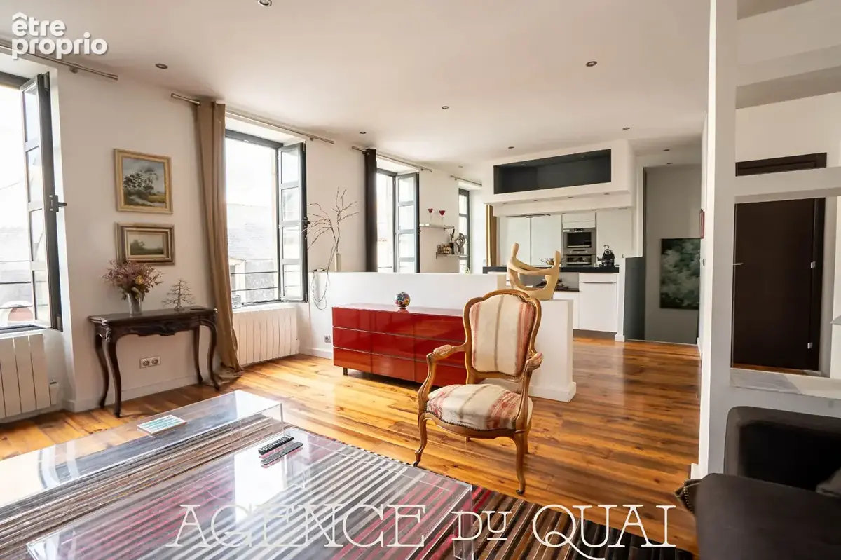 Appartement de standing en duplex avec terrasse de toit et vue exceptionnelle sur la cathédrale de Quimper - photo 12