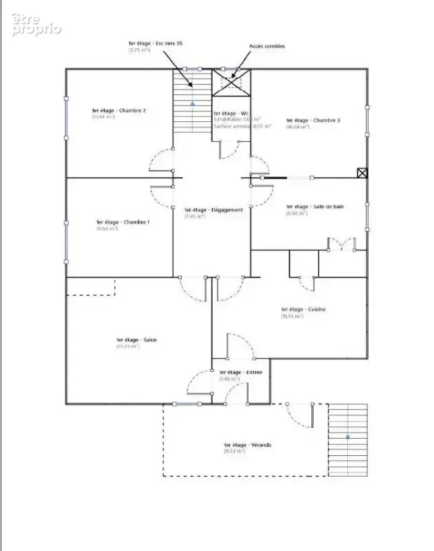 Maison T4 à vendre Carpentras (84200)  78 m2  Terrain 874 m2  A rénover - photo 16