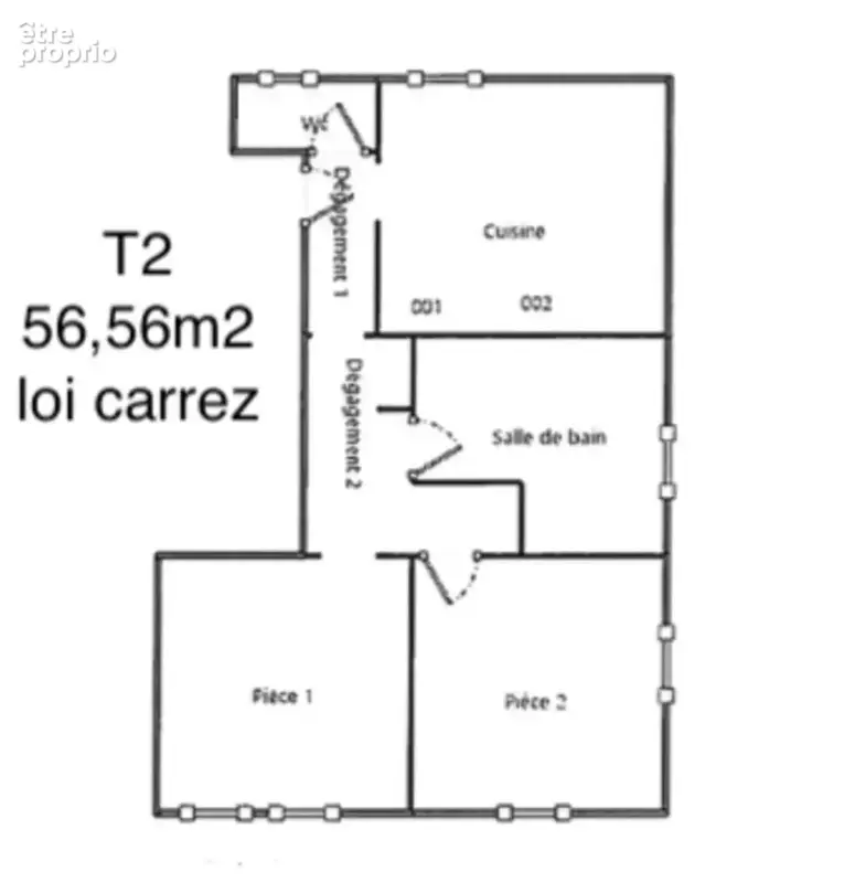 En Exclusivité, immeuble de rapport (1 local commercial +T1 + T2+ T3) à Sainte-Suzanne - photo 16