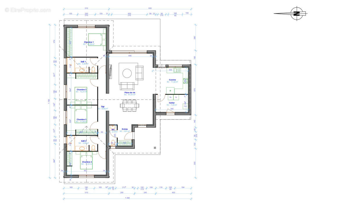 Maison à GUJAN-MESTRAS