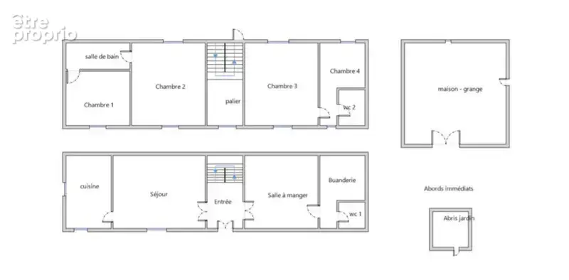 (64 800) - lagos - investisseur - maison bearnaise - 6 pieces - 4 chambres - 194 m2 - parcelle 558 m2 - jardin plat et clos - photo 8