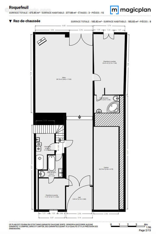 Maison de caractère de 1713   460 m2   piscine chauffée   Roquefeuil (11) - photo 23