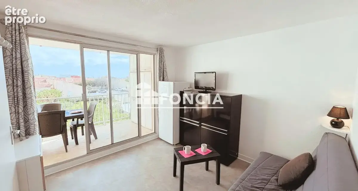 Appartement T2 avec terrasse 10 m2 et piscine à Narbonne-Plage, à 300 m de la plage - photo 4