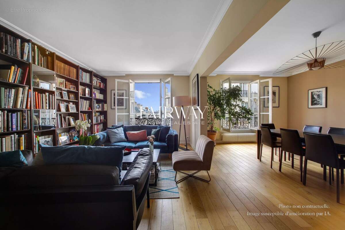 Appartement exceptionnel Parc Monceau  avec terrasse - 190 m² - 4 chambres - photo 4
