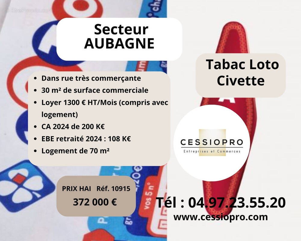 Commerce à MARSEILLE-11E