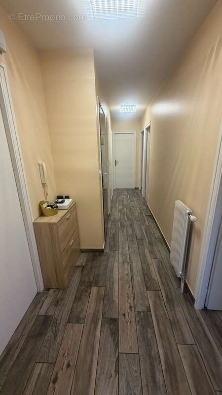 Entrée avec dégagement et rangements - Appartement à ANNEMASSE