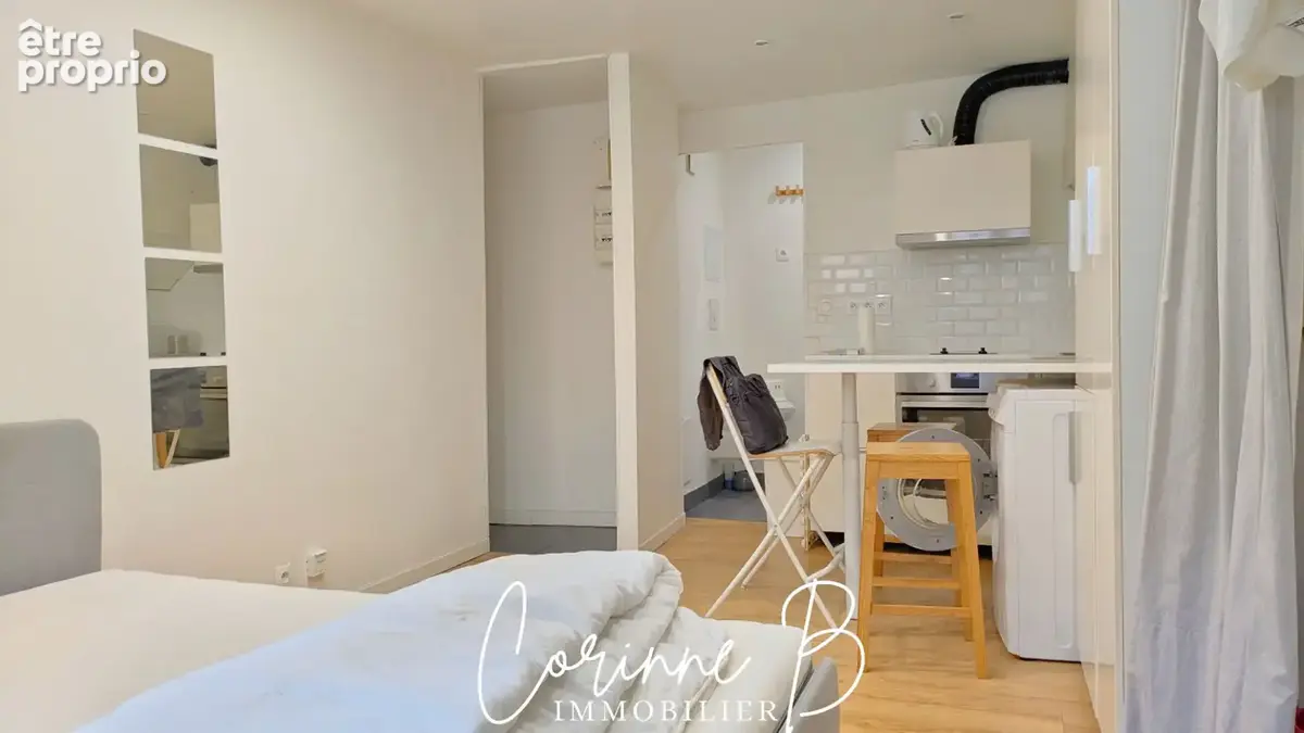 Appartement Paris 1 pièce(s) 20.79 m2 - photo 5