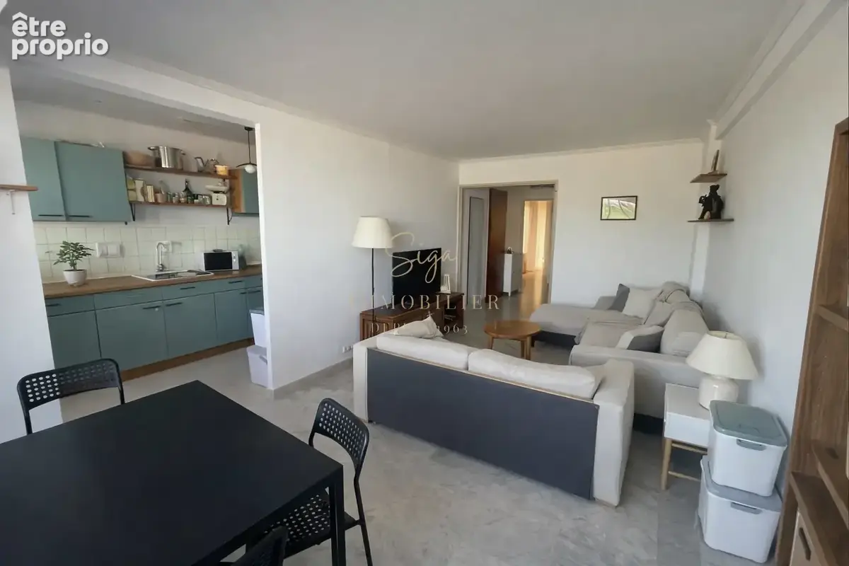 Marseille 13008   Superbe T3 lumineux avec vue mer, balcon et cave - photo 2