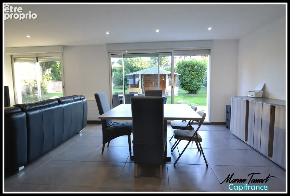 Maison individuelle familiale de 134 m² avec jardin et garage, en semi plain pied à Saultain - photo 3
