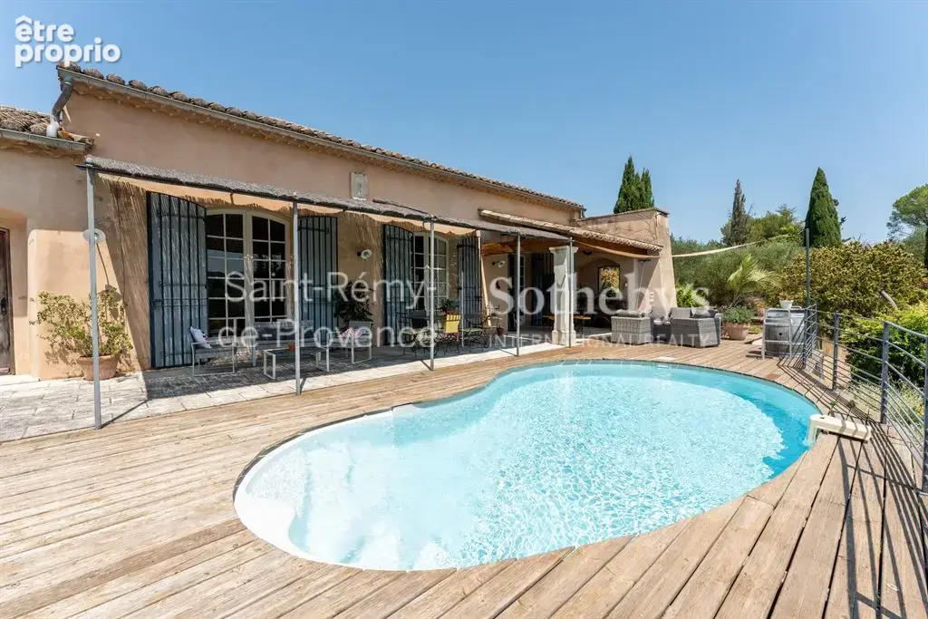 Propriété de plain pied avec piscine à Saint Rémy de Provence, vue sur les Alpilles - photo 6