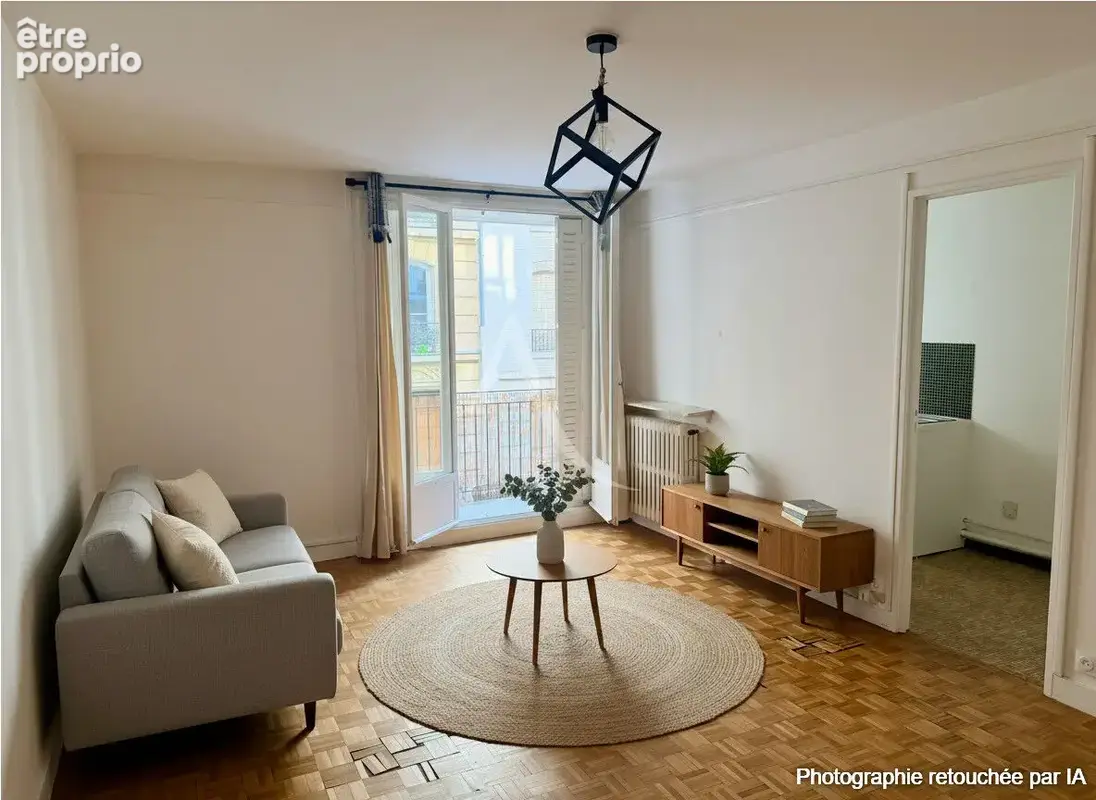 Studio 34.31m² Paris 75017 - métro ligne 13 - photo 2