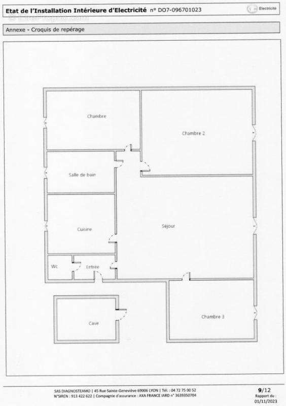 Appartement à LYON-7E