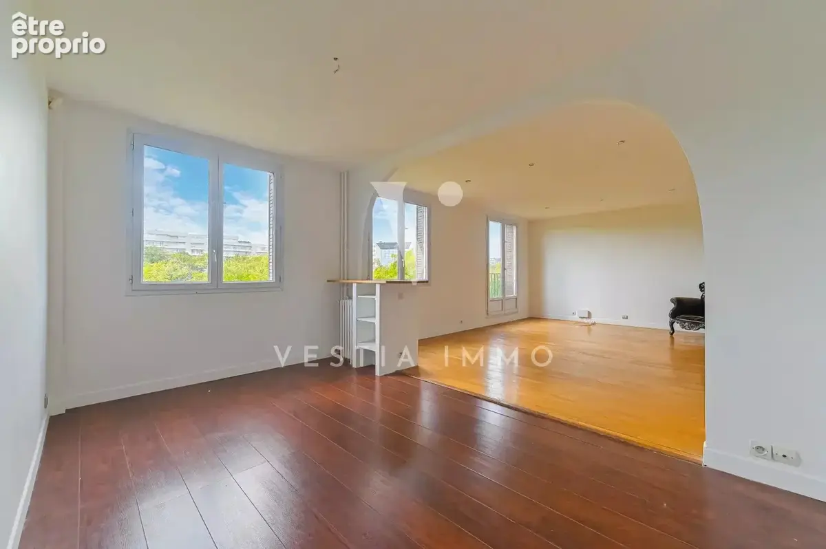 Appartement familial 91 m²  4 chambres étage élevé vue Seine - photo 6