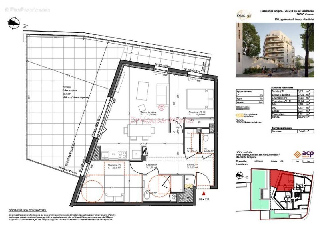 Appartement à VANNES