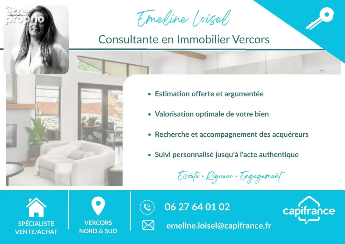 Maison atypique avec jardin - 80m² de dépendances - cour abritée - Saint Martin en Vercors (26420) - photo 20