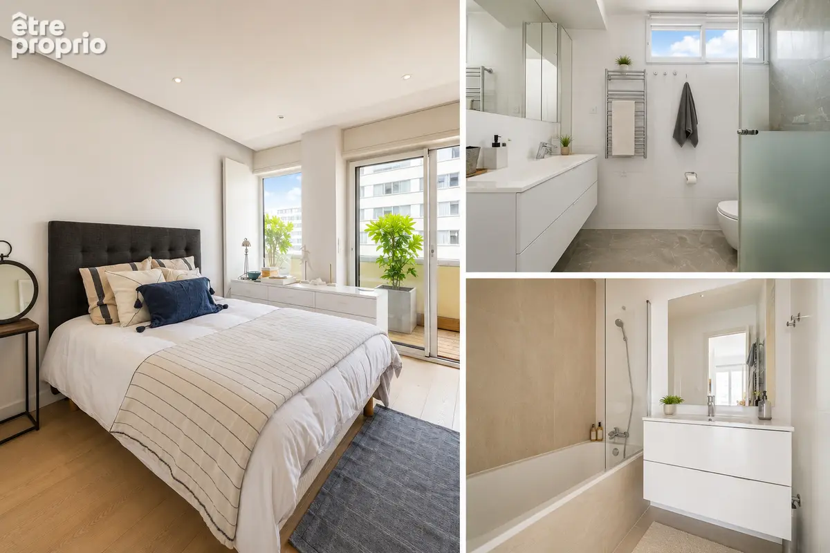 Paris XV APPARTEMENT D'EXCEPTION 122 m²  2 terrasses Parking Splendide VUE - photo 4