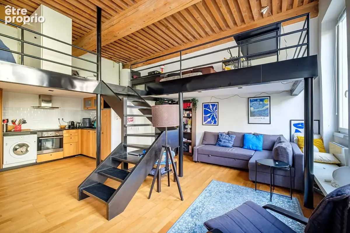 Vente T1 avec mezzanine - Lyon 1 - photo 2