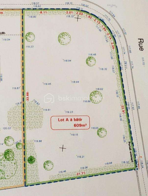 Terrain à FONTENAY-LES-BRIIS