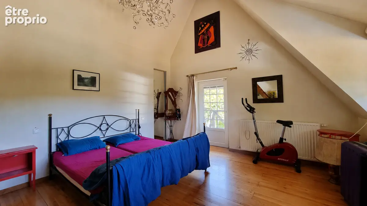 Chaumière à vendre - Valliquerville - 141,25 m² - 4 chambres - Piscine chauffée - Parc arboré - Bâtiment - photo 12