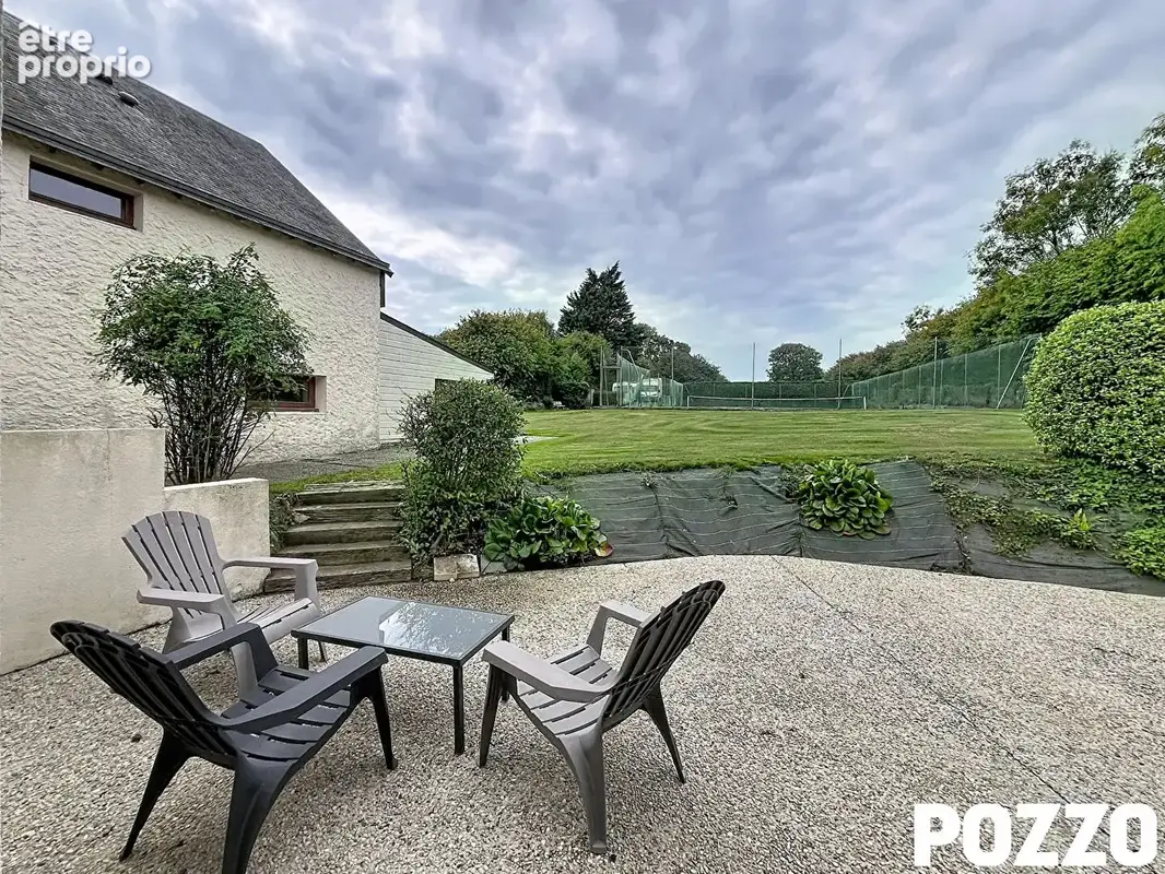 Maison - 180 m² -  5 pièces - jardin - piscine - court de tennis -  gîte avec 3 chambres de 90m² environ - photo 18