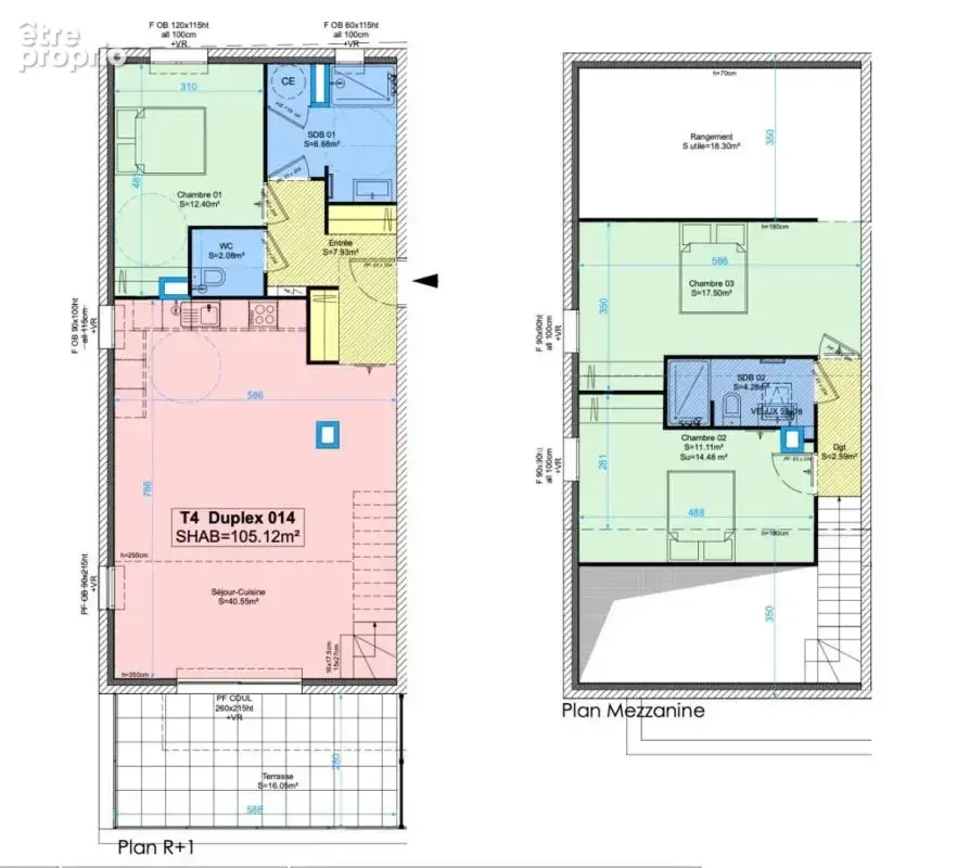 Boulouris - duplex avec 3 chambres et terrasse - photo 3