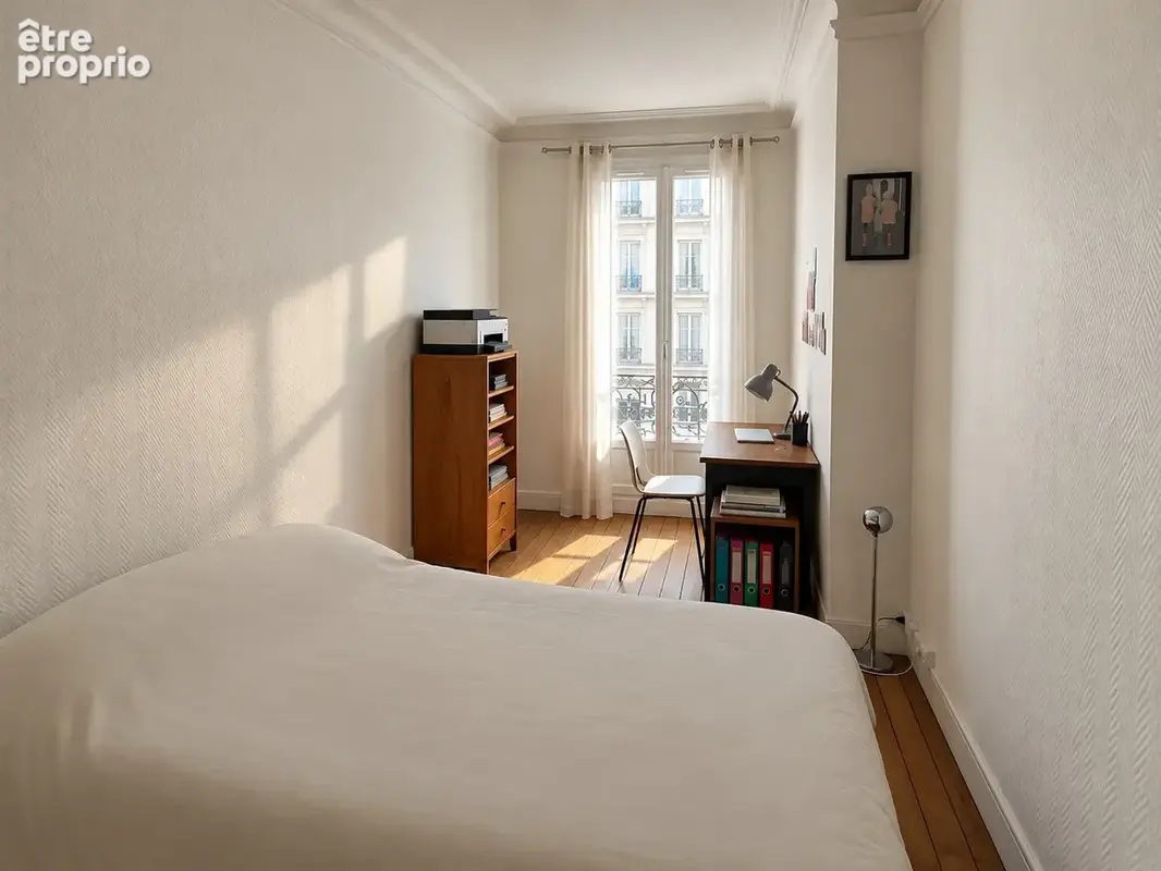Jules Joffrin / Mairie du 18ᵉ   Appartement 2 pièces de 38 m2 vendu loué - photo 3