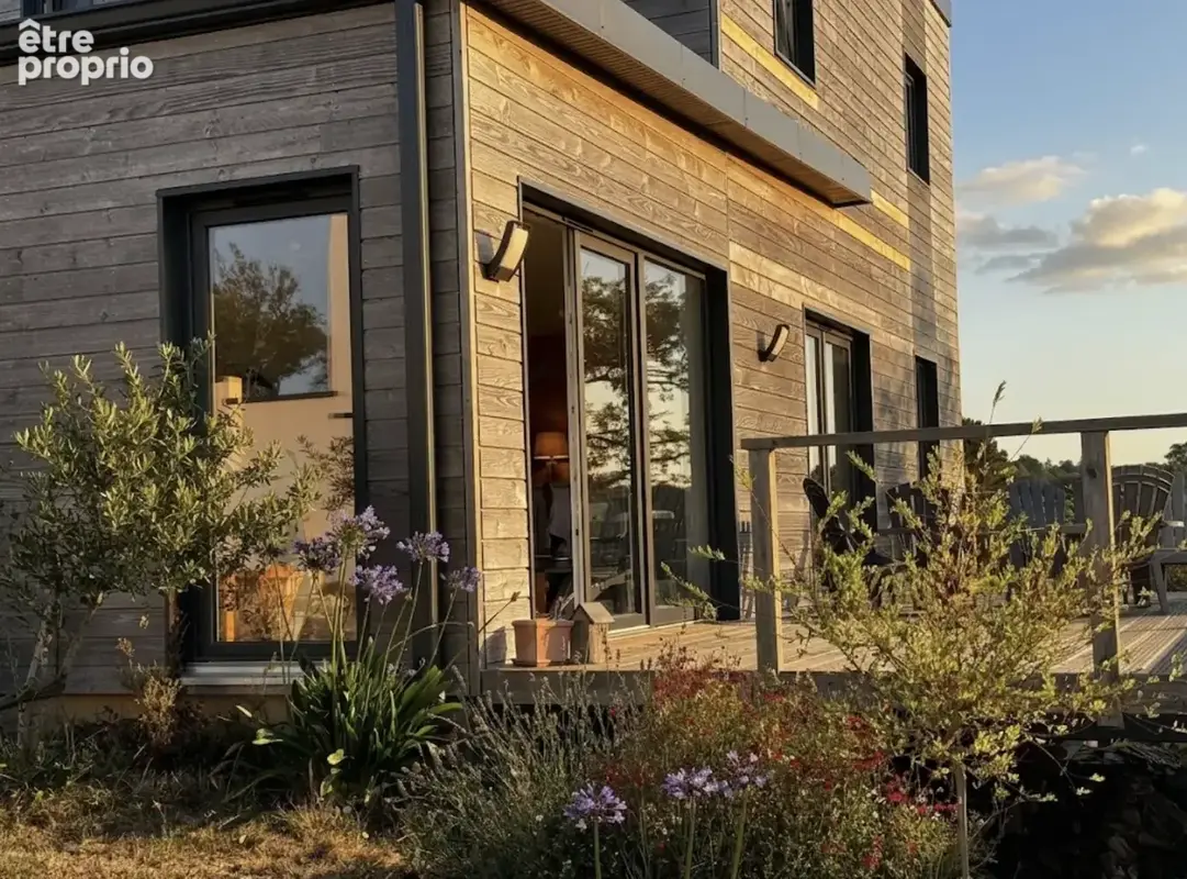 Maison ossature bois contemporaine   Rosnoën   Proche de la Presqu’île de Crozon - photo 2