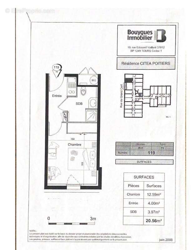 Appartement à POITIERS