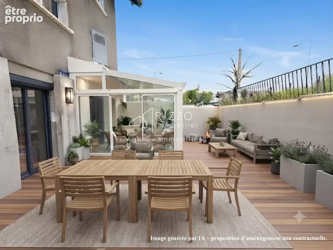 T4 entièrement rénové avec jardin, terrasse et véranda   Thonon-les-Bains - photo 7