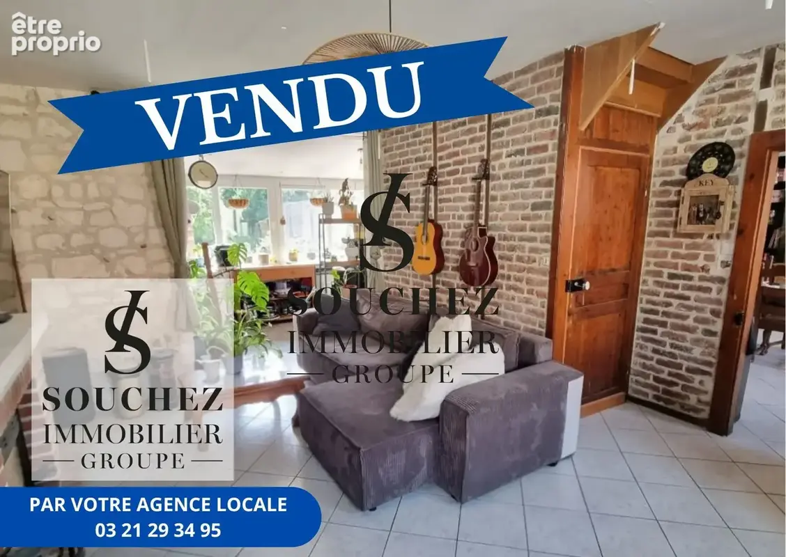 Maison 4 pièces 98 m² à vendre à Camblain-L'abbe (62690) - photo 1