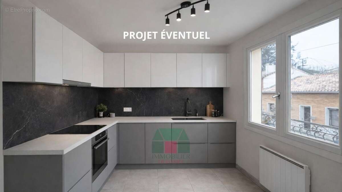 Plein centre Lévignac villa T4 jardin 469m²  garage sous sol - photo 11
