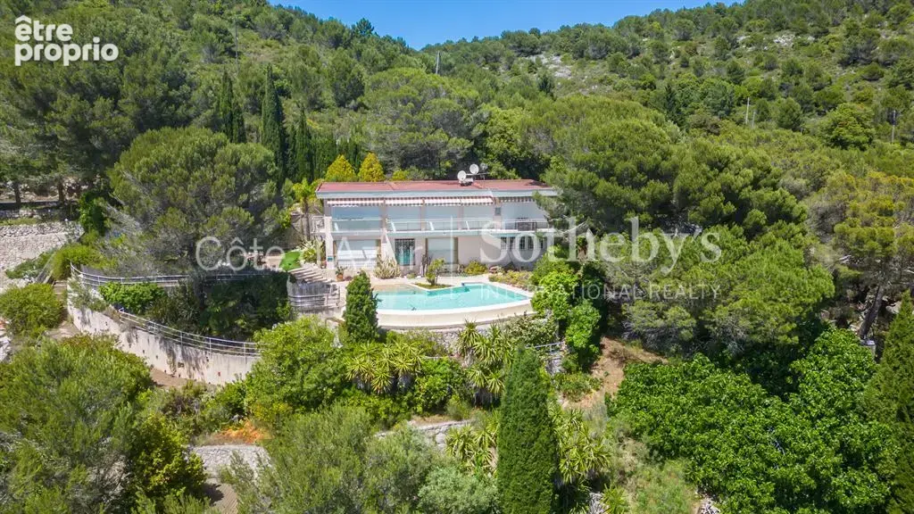 Èze, villa avec vaste terrain et vue panoramique entre Nice et Monaco - photo 13