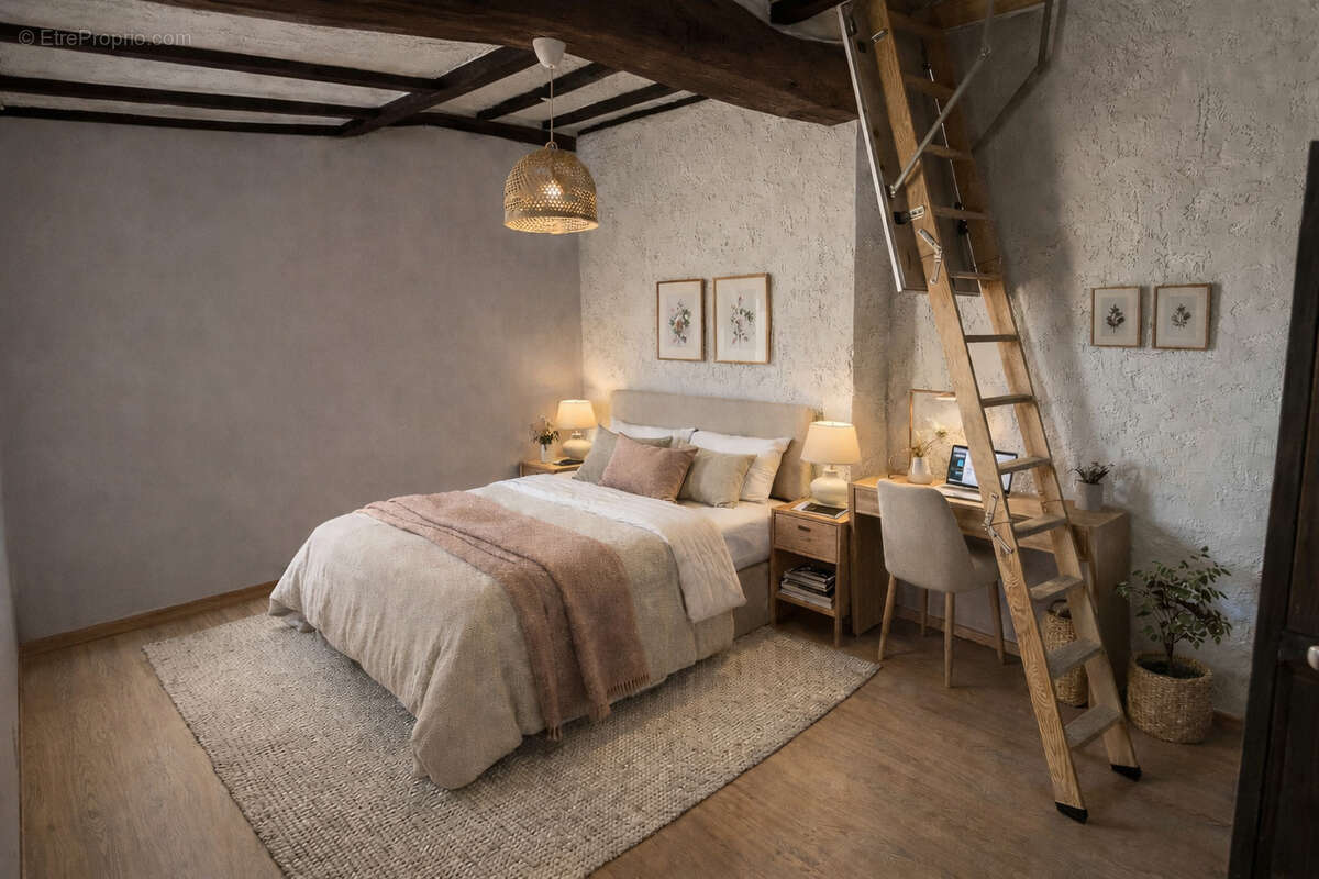 Maison à Buchelay réhabilité en ancien corps de ferme -154 m² - photo 8