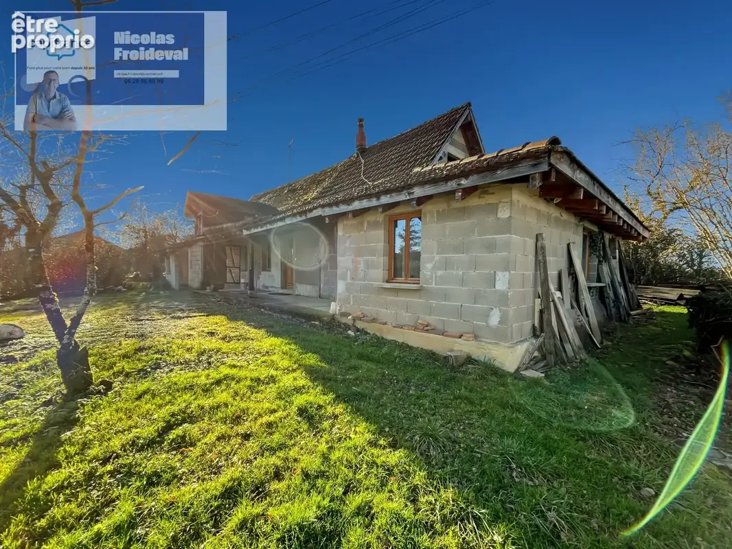 Authentique fermette bressane de 105 m² avec fort potentiel à Sainte-Croix-en-Bresse  - photo 5