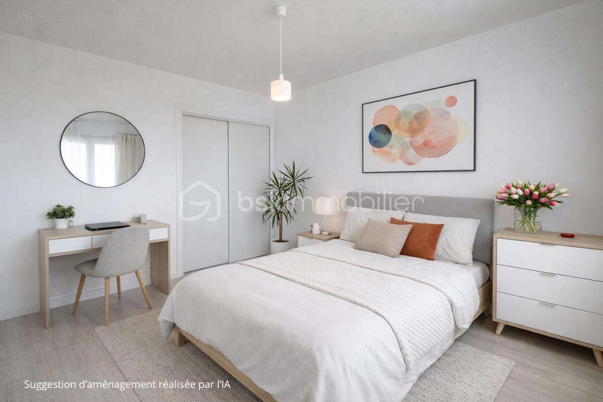 Appartement T3 de 57 m² lumineux avec vue dégagée - Saint Armel, Lorient - photo 8